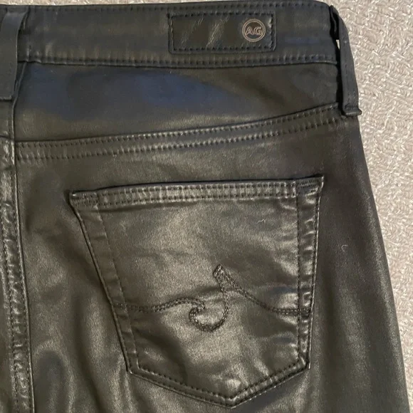AG the legging ankle skinny leather jeans - Picture 13 of 14